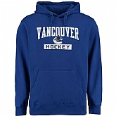 Men's Vancouver Canucks Rinkside City Pride Pullover Hoodie - Royal,baseball caps,new era cap wholesale,wholesale hats